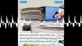 Tatort Amtsstube? Warum kommt die Hilfe aus dem OEG bei Betroffenen nicht an?