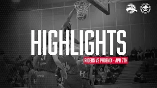 Highlights: Leicester Riders vs Cheshire Phoenix - BBL Championship - April 8th