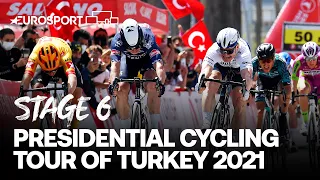 Presidential Cycling Tour of Turkey 2021 - Stage 6 Highlights | Cycling | Eurosport