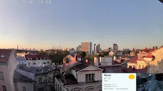 Daily Weather Cam - Tallinn time lapse - 2024-05-19