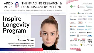 INSPIRE LONGEVITY by our ambassador Andrea Olsen.