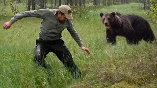 💥Мужчина Думал Что Медведь Нападёт на Него, Но Случилось Невероятное ! Случай в Тайге !