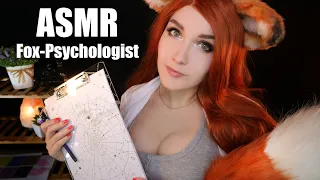 💊 ASMR Fox Psychologist 🐈💉  [Subtitles] [Russian]