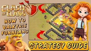 Clash of Clans - Attack Strategy: Funneling Valkyrie or Other Troops - Basics  Guide