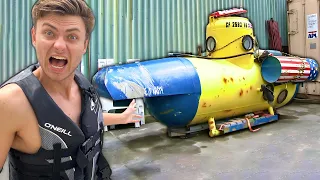 I Bought A Real SUBMARINE!!