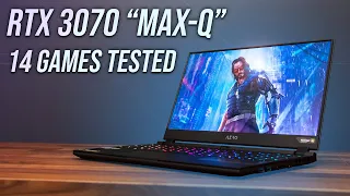 RTX 3070 “Max-Q” 75W-105W Game Testing - Gigabyte Aero 15 OLED XC Benchmarks