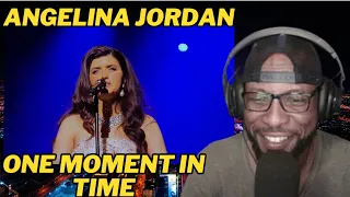 ANGELINA JORDAN - ONE MOMENT IN TIME (LIVE AT WESTGATE LAS VEGAS) | REACTION