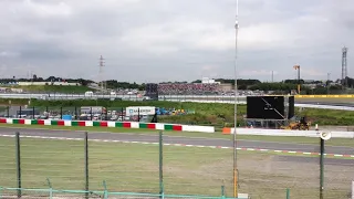 F1 Legend Car Demonstration Run Williams FW11(Takuma Sato) Stop!