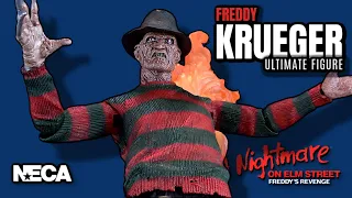 NECA A Nightmare On Elm Street Part 2 Freddy's Revenge Ultimate Freddy Krueger | Video Review HORROR