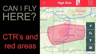 CTR's and RESTRICTED AREAS - Can you fly in them? Class D airspace and red zones