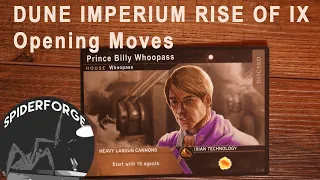 Dune Imperium Rise of IX - Opening Moves and Strategy Tips in 15 min