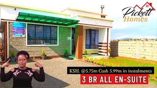 I FOUND THE CHEAPEST FLAT ROOFED BUNGALOWS @5.75M ONLY! || Pickett Heritage by Pickett Homes❤💯