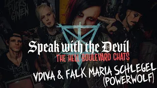 VDIVA & FALK MARIA SCHLEGEL (POWERWOLF) - SPEAK WITH THE DEVIL - The Hell Boulevard Chats