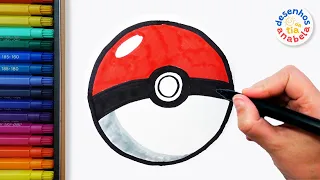 How to draw Pokémon Pokeball