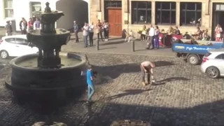 Boy takes down hate preacher in the most Scottish way possible