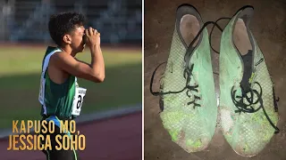 Binata, nakasungkit ng mga medalya pero ang sapatos, luma at tinahi-tahi?! | Kapuso Mo, Jessica Soho