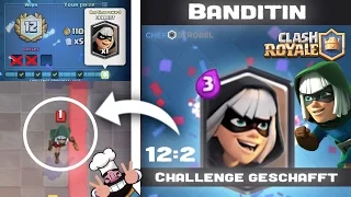 12 SIEGE BANDIT DRAFT CHALLENGE! | ALLE MATCHES! EZ PZ GRATIS | CLASH ROYALE