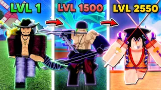 Beating Blox Fruits as 3 LEGENDARY SWORDSMAN