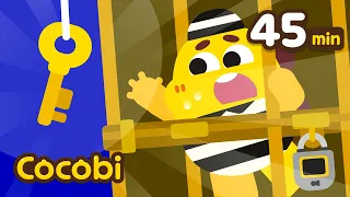 Escape From The Color Prison🗝️🌈and More! | Color Songs Compilation for Kids | Cocobi