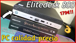 ⚠️ EL NUEVO MEJOR PC CALIDAD-PRECIO?? 👉 Elitedesk 800 G3 Mini Review