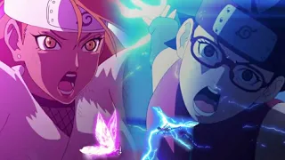 Sarada vs Choco || Boruto episode 225 sub indo