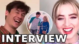 Kathryn Newton and Kyle Allen Hilarious Interview for THE MAP OF TINY PERFECT THINGS