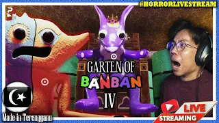 *SERAM!* DASAR TALAM DUA MUKA!! ||🔴 Garten of Ban Ban IV Gameplay (Malaysia) #HorrorLivestream