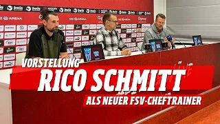 FSV TV | Pressekonferenz zur Vorstellung von Rico Schmitt als neuer Cheftrainer des FSV Zwickau