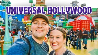 Our EPIC day at Universal Studios Hollywood | Experiencing Super Nintendo World for the first time!