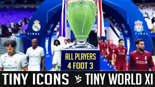 Tiny Icons VS Tiny World XI - FIFA 19 Experiment