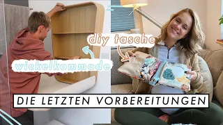 Wickeltasche selber nähen & wo soll die Kommode hin? | MANDA Vlog