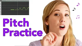 Vocal Exercise to Practice Singing on Pitch