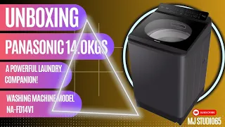 "Panasonic 14.0kgs Washing Machine Model NA-FD14V1: A Powerful Laundry Companion!"