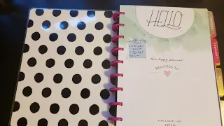 Set-Up 2020 Happy Planner W/ Rong Rong Accessory Pack //Flipthrough