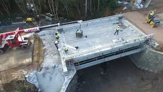 Timelapse of Hydmans Creek Bridge replacement