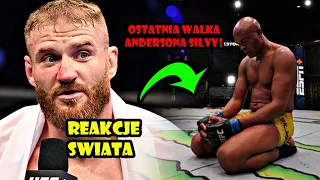 REAKCJE ŚWIATA NA OSTATNIĄ WALKĘ ANDERSONA SILVY W UFC | MMAPUNCH