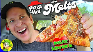 Pizza Hut® MELTS Review 🍕🧀 Meat Lover's® Melt 🍖🥰🧀 | Peep THIS Out! 🕵️‍♂️