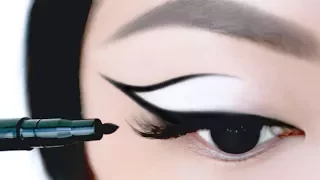 HOW TO: Apply Graphic Eyeliner For Beginners | chiutips