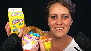 ASMR Candy Packaging Sound Assortment | No Eating | Easter Candy Whisper Ramble