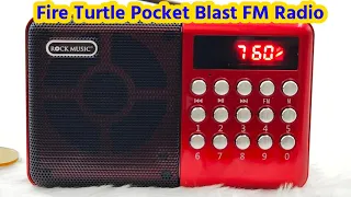 Fire Turtle Pocket Blast FM Radio Unboxing Full Details Hindi Video #unboxing #radio