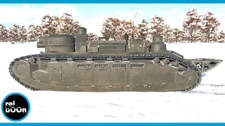 War Thunder - 155mm DERP Landkreuzer 2C Bis