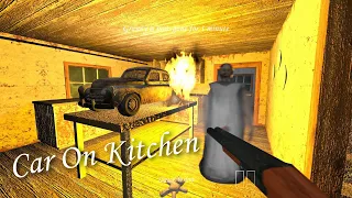 Granny Recaptured But Car On Kitchen - Full Gameplay