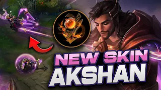 MY NEW FAVORITE AKSHAN SKIN? Three Honors Akshan Gameplay