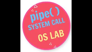 pipe( ) system call working | practical implementation | Operating System Lab