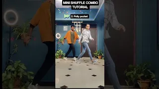 Easy Shuffle basic combo tutorial #shufflecombo #shuffletutorial #jddancetutorial