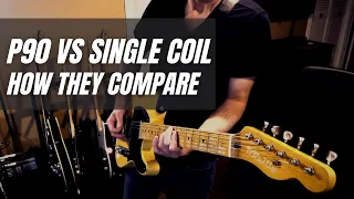 P90 vs Single Coil in a Telecaster