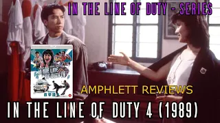 In the Line of Duty 4 (1989) Review | EURKEA! Blu-Ray - Cynthia Khan team up with Donnie Yen