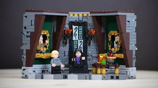 Harry Potter Slytherin Common Room in LEGO