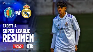 RESUMEN: Getafe CF vs Real Madrid Cadete A U16 Superliga 2023