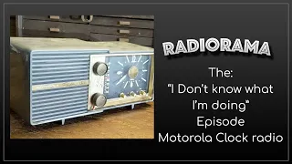 Oh boy! Overhauling a Motorola clock radio